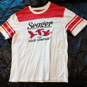 Seager Duck Vintage Style Striped Shirt